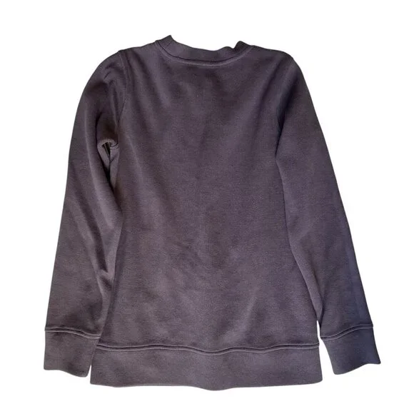 Duluth Trading Co Waffle Knit Crewneck Thermal Top Womens XS Purple Base Layer - Picture 2 of 8